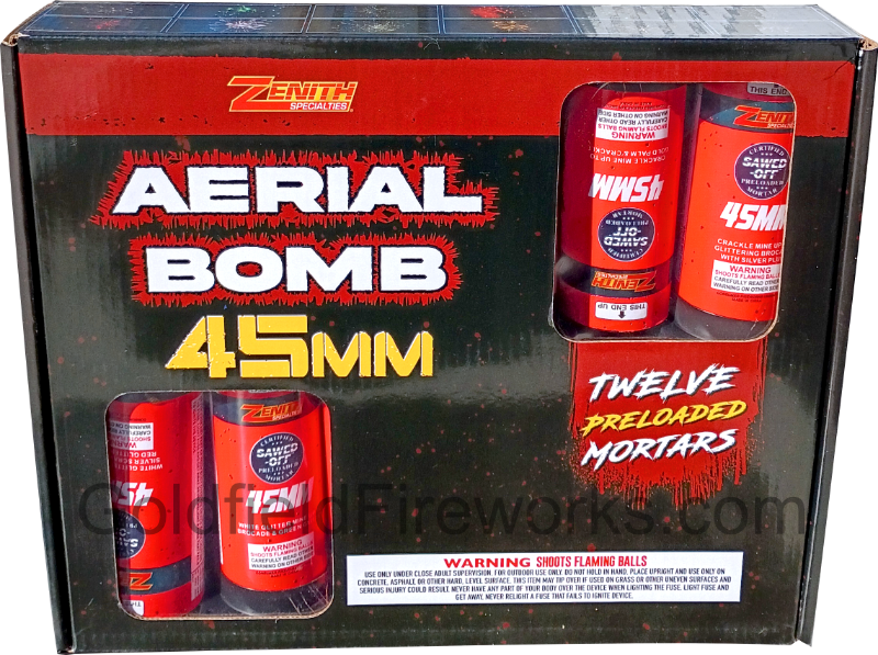 Goldfield Fireworks - Goldfield, Nevada - Aerial Bomb 12-pack