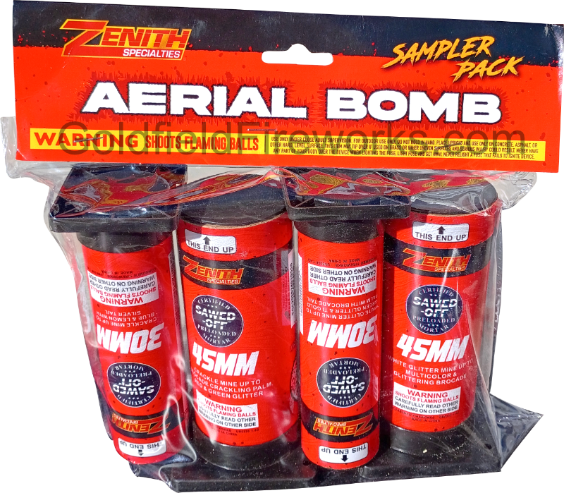 Goldfield Fireworks - Goldfield, Nevada - Aerial Bomb 4-pack